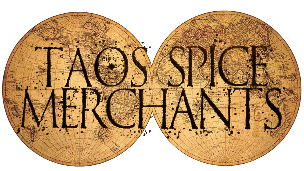 Taos Spice Merchants logo first draft