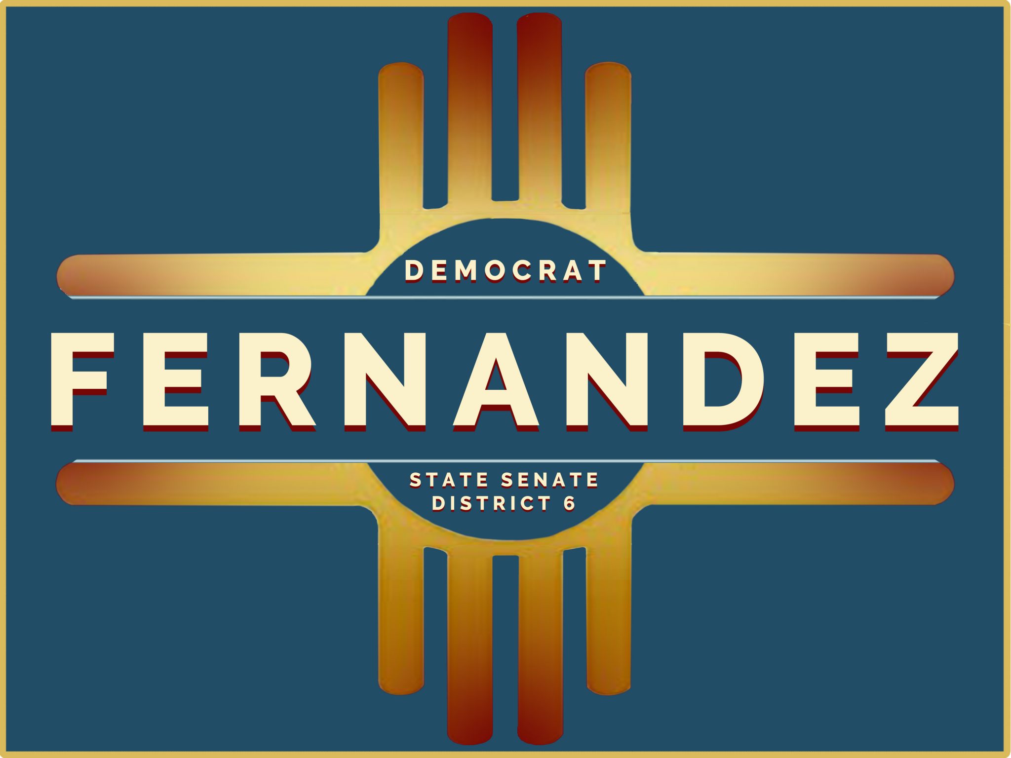 Darien Fernandez for NM Senate Campaign logo