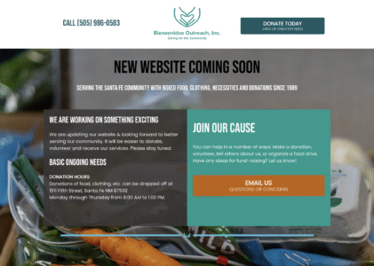 Bienvenidos Outreach, Inc