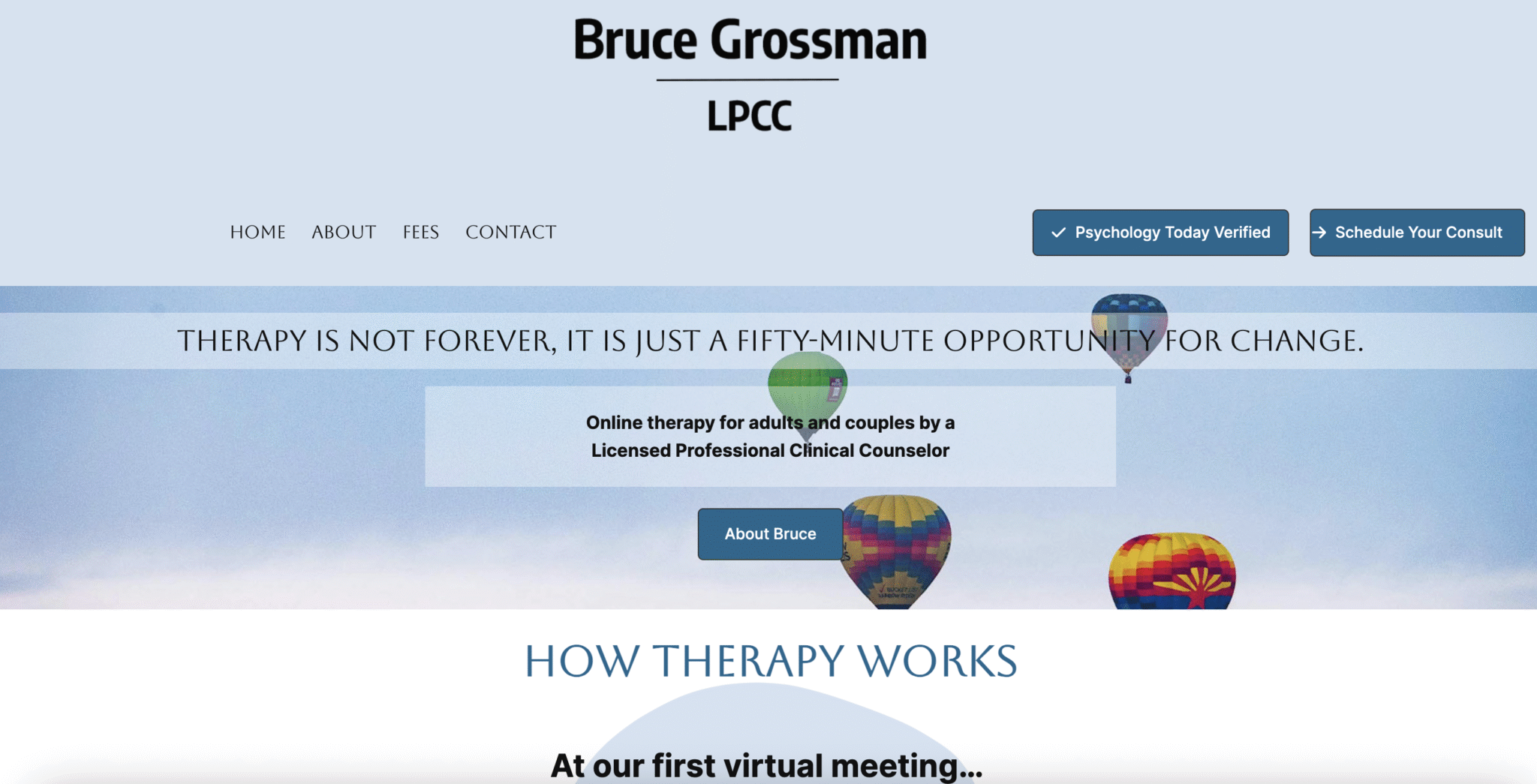 Bruce Grossman, LPCC