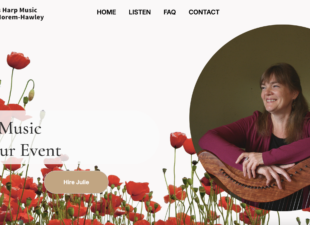 Julie Norem-Hawley, Taos Harp Music