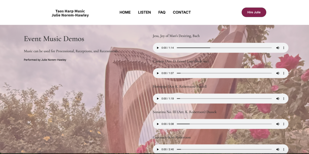Screenshot 2026-06-24 at 11.09.20 AM Taos Harp Music