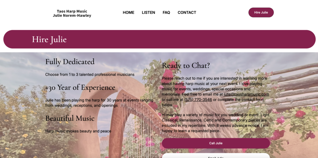 Screenshot 2026-06-24 at 11.10.00 AM Taos Harp Music